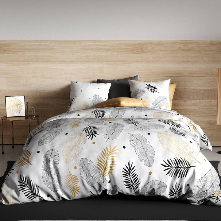 3-Piece Duvet Cover Set 100% Cotton Flora 260x240cm for wholesale by Atelier Du Coton