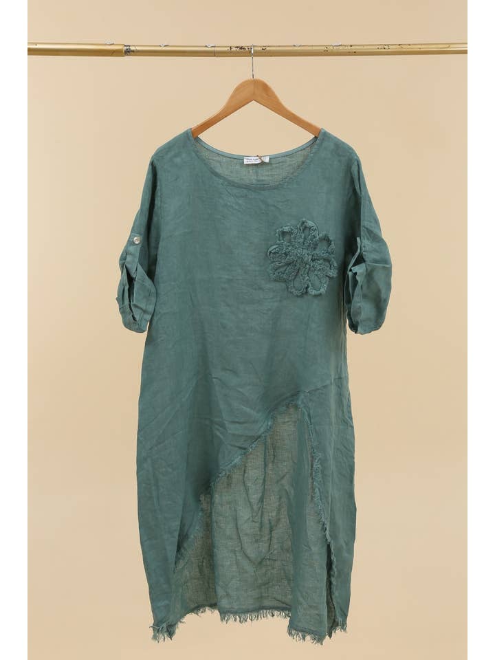 LÉA & LUC – Engroshandel Kjole - Dame – 100% hør kjole REF. 724840