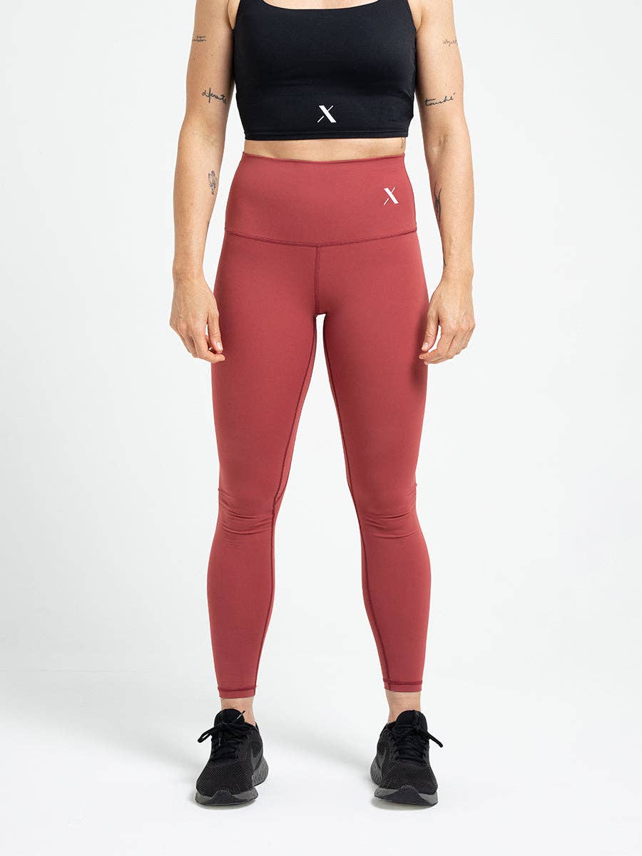 CREXANS - Wholesale Athletic/Lounge Leggings - Women's - Athletic HW Leggings in Fire4