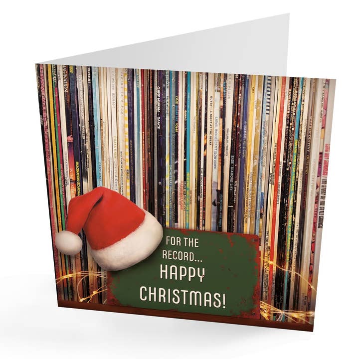 Vinyl' Christmas Card for wholesale by presentingperfection