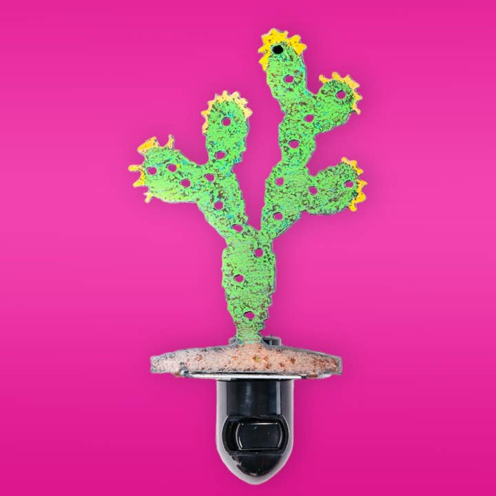 Nopal Southwestern Nightlight Cactus reciclado Arizona para venta al por mayor de Whimsies