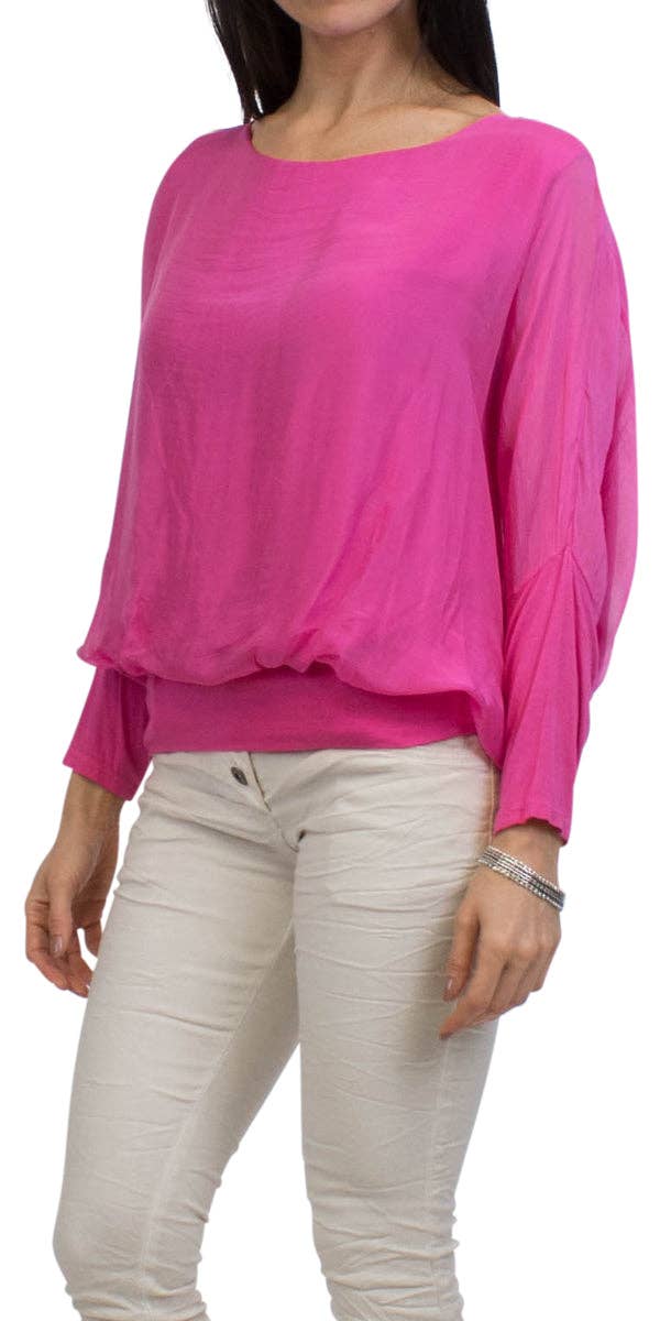 Gigi Moda - Wholesale Blouse - Women's - Sheer Batwing Blouse4