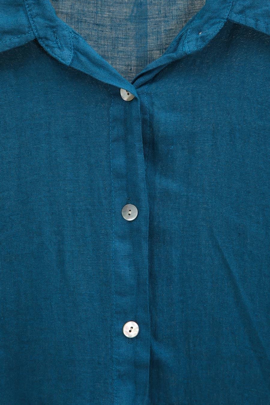 LÉA & LUC - Wholesale Dress - Women's - Long shirt dresses in 100% Linen REF. 148458