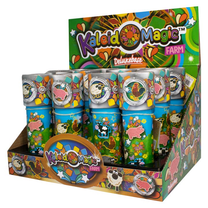 Kaleidomagic - Farm Themed Kaleidoscope for wholesale by Deluxebase