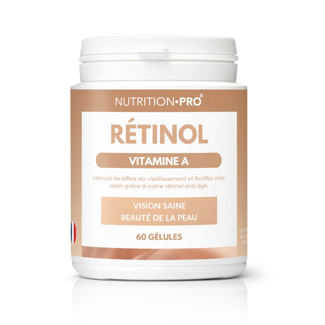 Nutrition•pro – Engroshandel Kosttilskud og vitaminer – RETINOL (VITAMIN A) - 60 KAPSLER