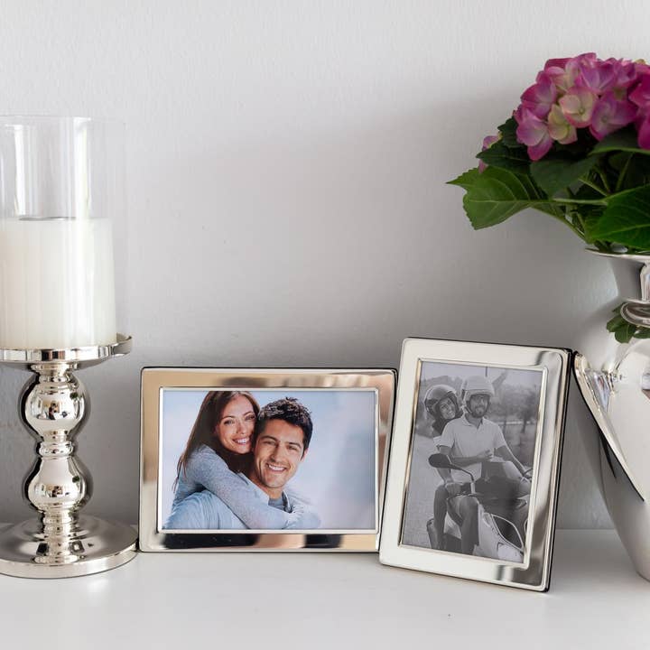 EDZARD - Wholesale Photo Album - Photo Frame Salerno for Photo 9 x 13 cm, Silver-Plated7