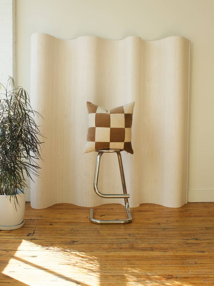 Cuscino in velluto a scacchi per la vendita all'ingrosso da parte di Sincerely NV