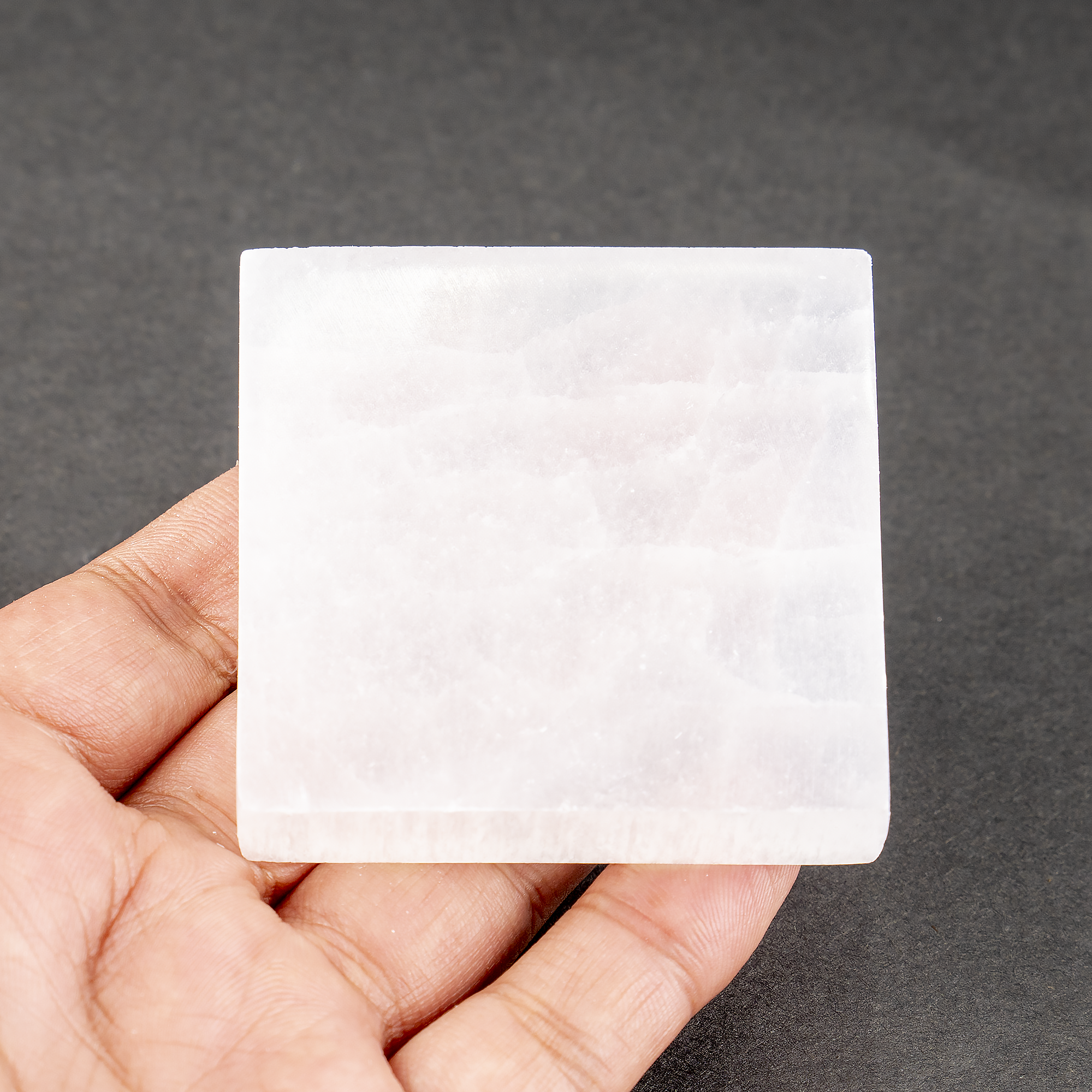 Soothing Crystals - Wholesale Crystal Charging Plate - Selenite Charging Plate | Round Coaster | Selenite Plate18