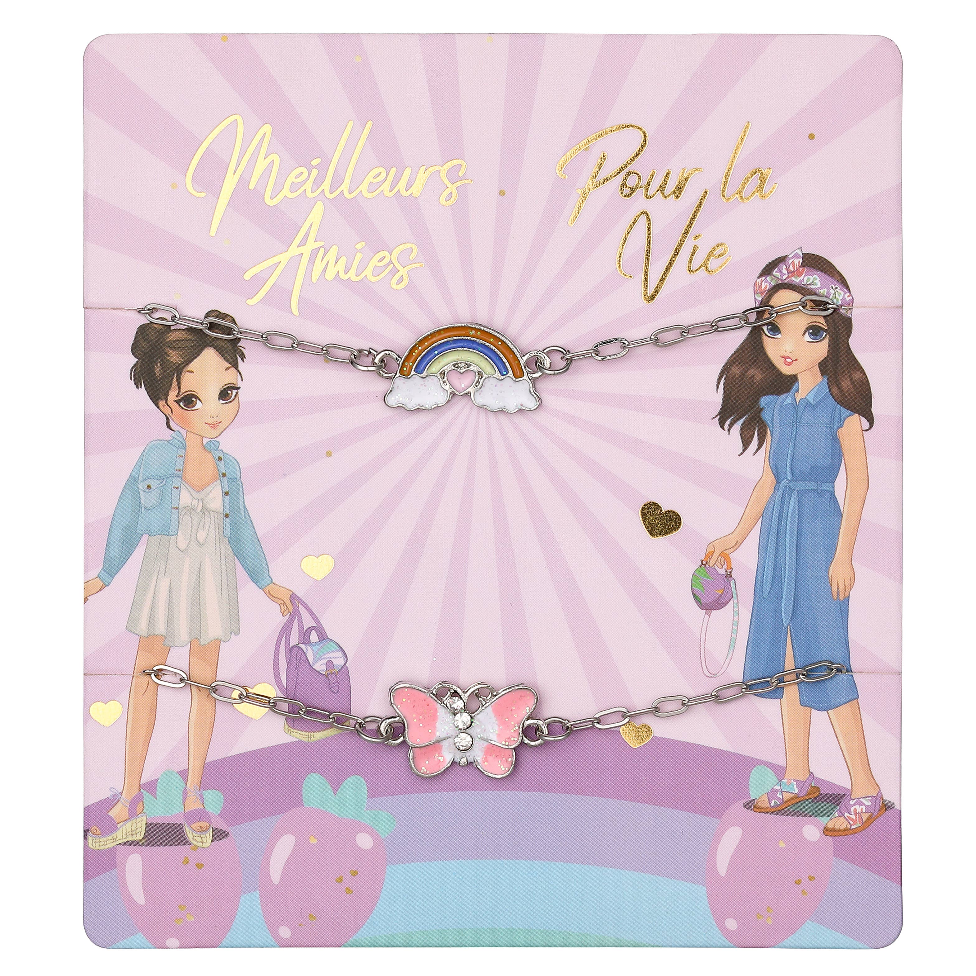 STELLA GREEN - Wholesale Beaded Bracelet - Kids - Friendship Bracelets X 2 – Teen Belle Collection9