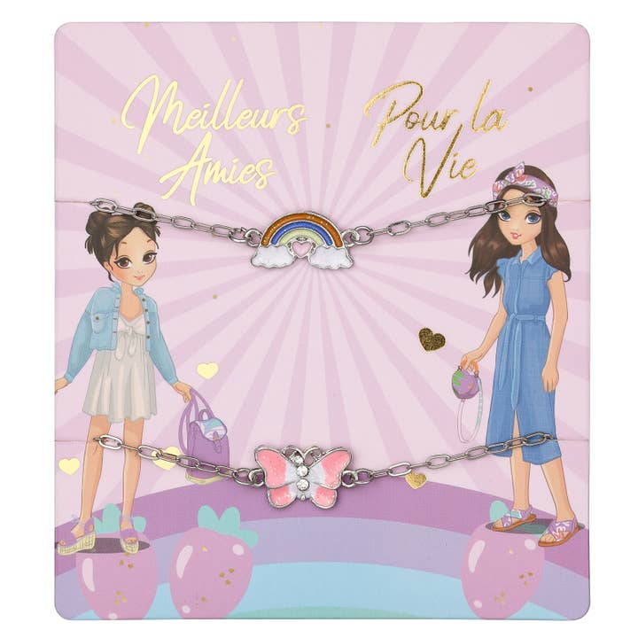 STELLA GREEN - Wholesale Beaded Bracelet - Kids - Friendship Bracelets X 2 – Teen Belle Collection9