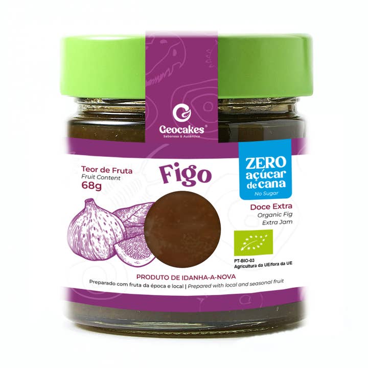 Organic Fig Extra Jam ZERO for wholesale by Geocakes