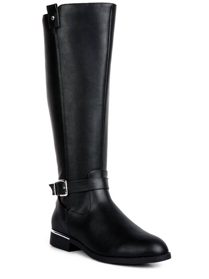 Bottes à mollets à bretelles à boucle Renny pour la vente par Rag Company