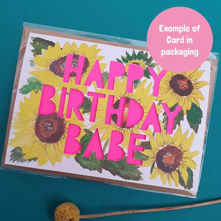 Miss Bespoke Papercuts - Wholesale Mother’s Day card - 'With Love on Mothering Sunday' Paper Cut Card1