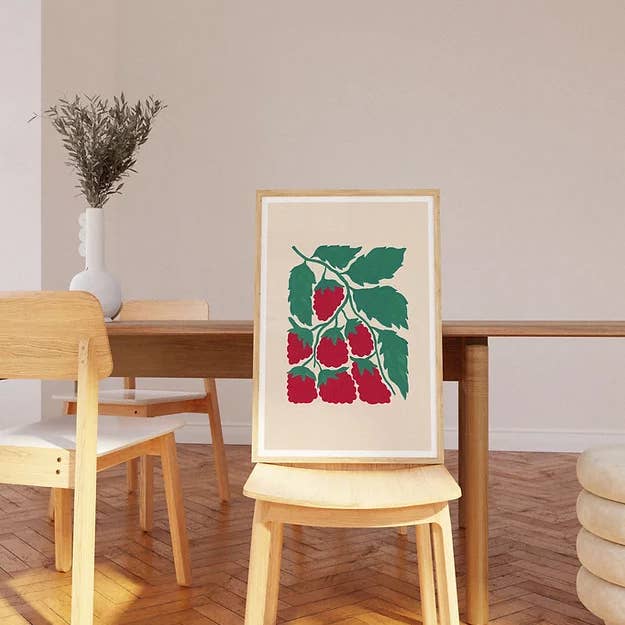 Liv Lee - Wholesale Art Print - Raspberries1