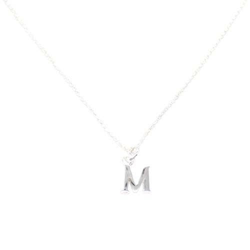 ST SILVER LETTER 'M' NL for wholesale by Fabienne