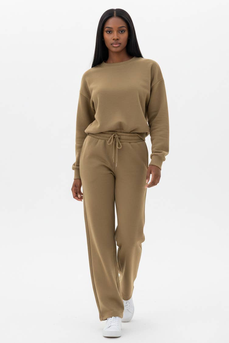 5besties inc - Vente Ensemble de vêtements d'intérieur – femme - ENSEMBLE DE DÉTENTE CONFORTABLE À JAMBE DROITE8