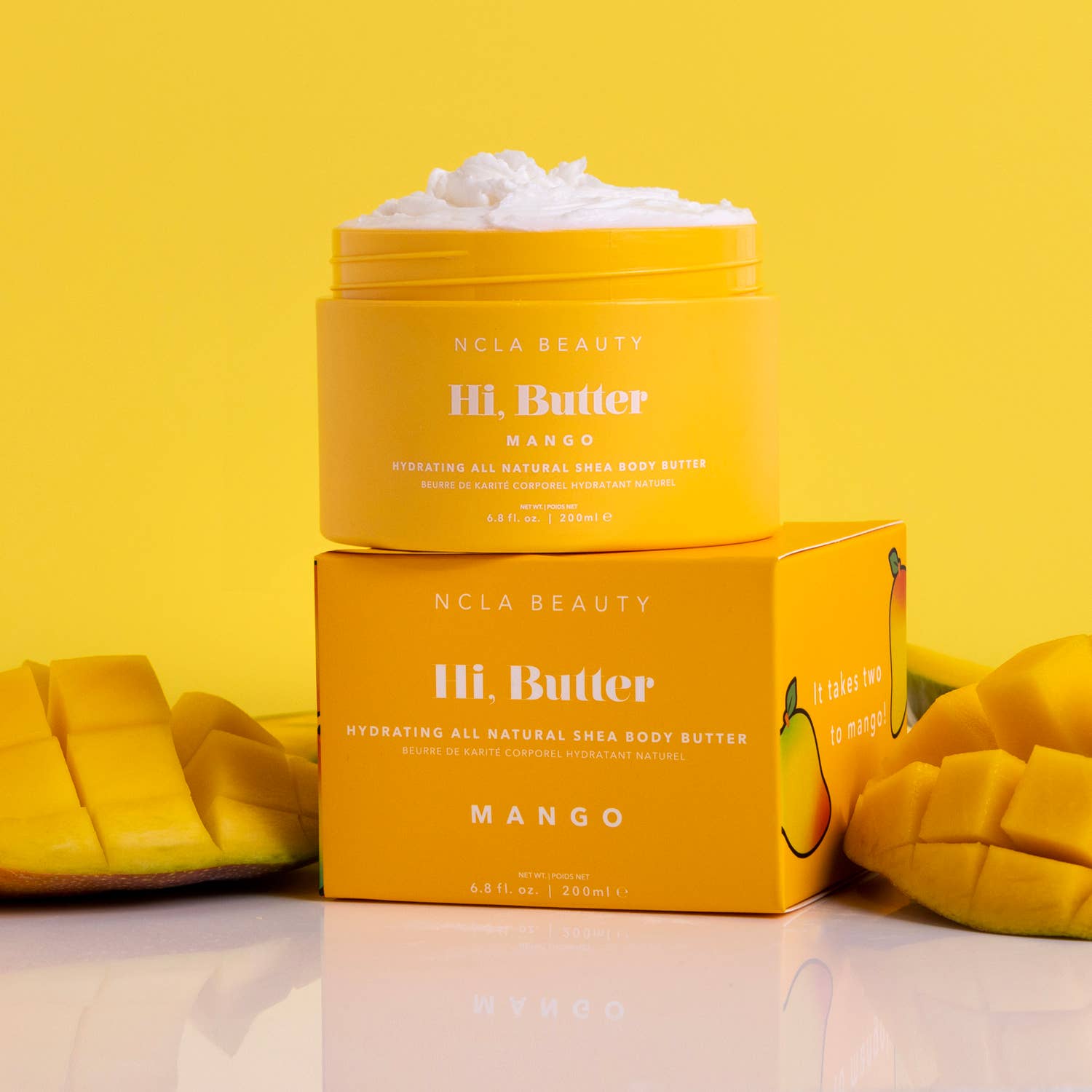 NCLA Beauty - Wholesale Body Balm/Butter - Hi, Butter All Natural Shea Body Butter - Mango1