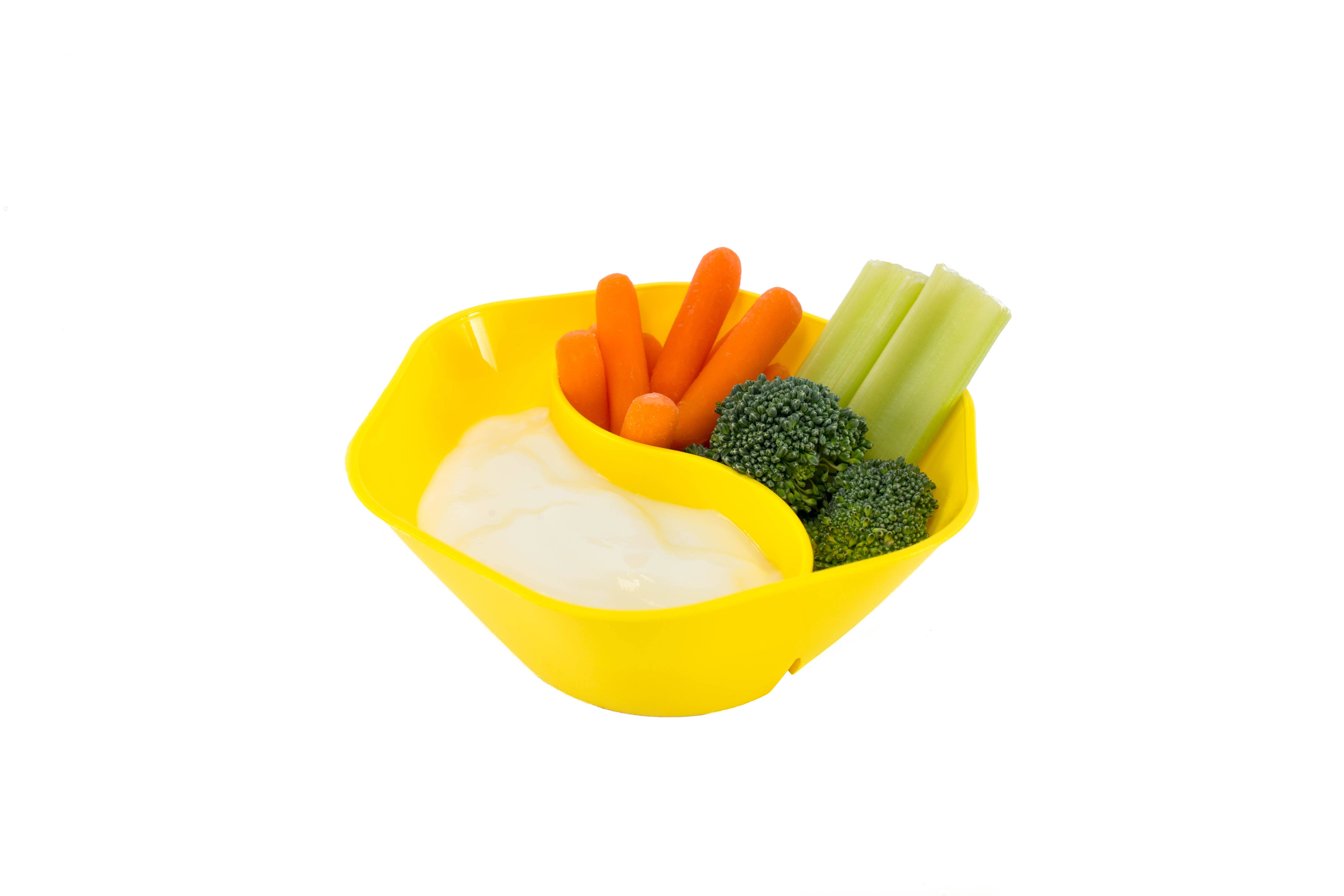 Jarratt industries. LLC – Großhandel Servierschüssel – Geteilte Schalen mit Doppelteller, Chips & Dip, Snack- und Bastelschale5