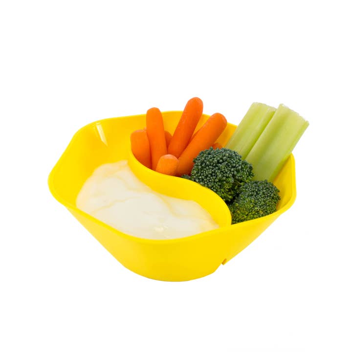 Jarratt industries. LLC - Wholesale Serve Bowl - Double Dipper Divided Bowls, Chip and Dip, Snack, Craft Bowl5