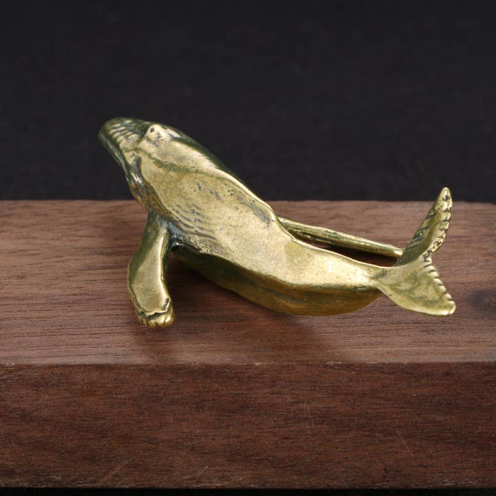 Gemcohub - Wholesale Ornament - Brass Whale Animal Fish Antique Craft Collection Ornaments3