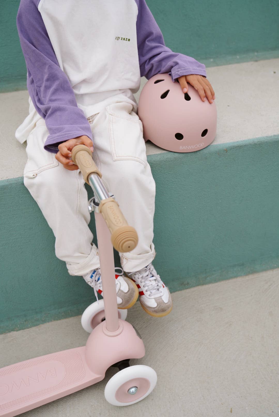 Banwood UK – wholesale Bike/scooter – Kids – BANWOOD ECO SCOOTER - FADED PINK13