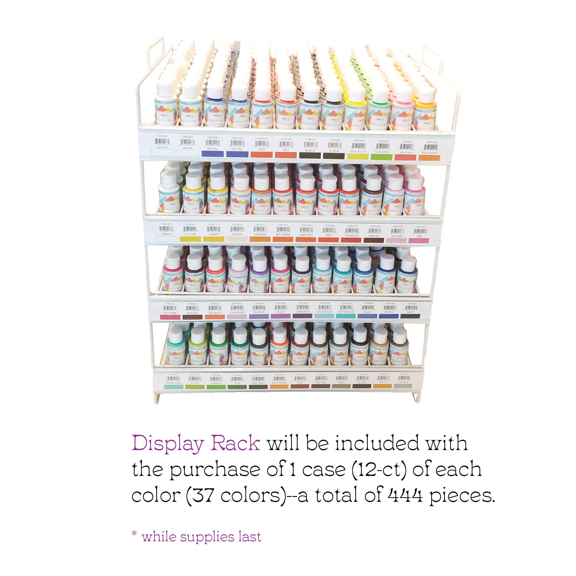 Angels Craft - Wholesale Paint set - Acrylic Paint, 2-fl oz, 1-ct41