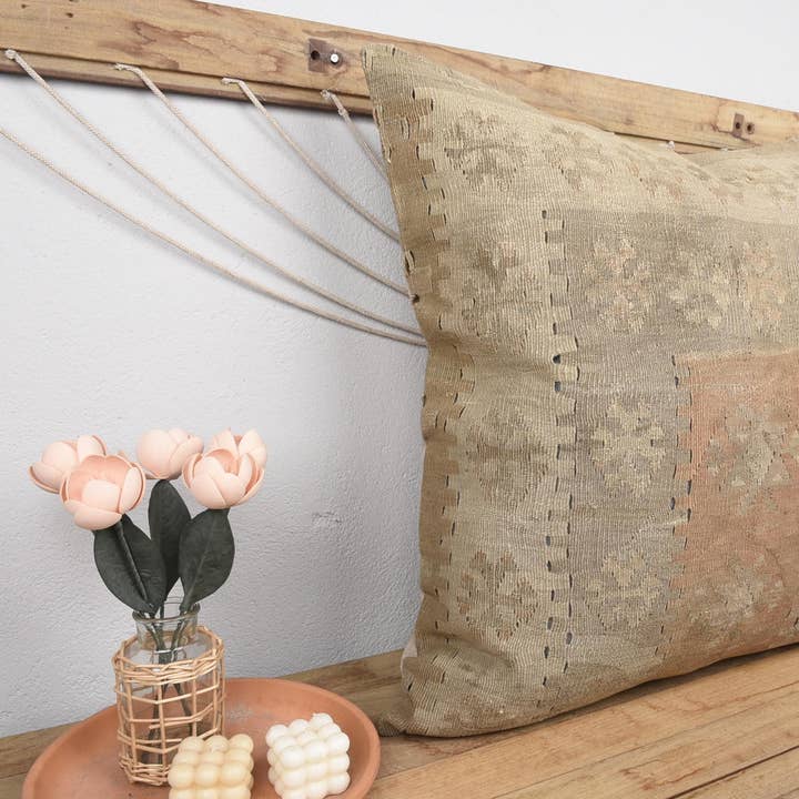 Funda de Cojín Boho Kilim con Diseño Triangular para venta al por mayor de Kilim Pillow Decors