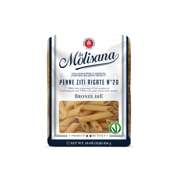 The Italians' Pantry - Wholesale Pasta - La Molisana Penne Ziti Rigate N°200