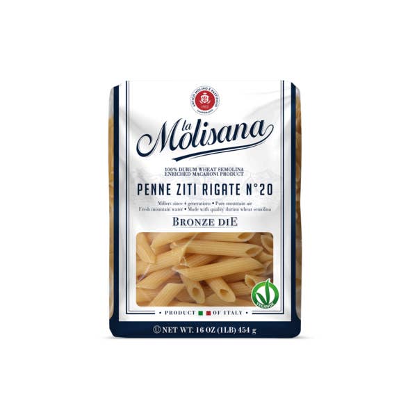 La Molisana Penne Ziti Rigate N°20 for wholesale by The Italians' Pantry