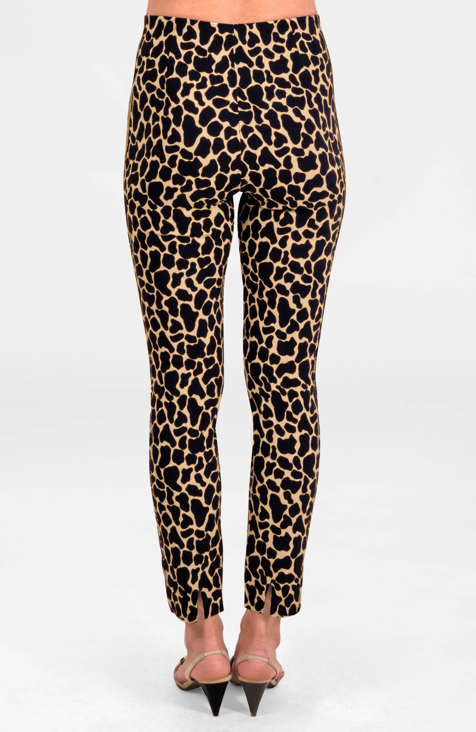 Giraffe Khaki Gripeless Pull On Hose - Animal Instinct - Giraffe Khaki für den Großhandel auf Faire2