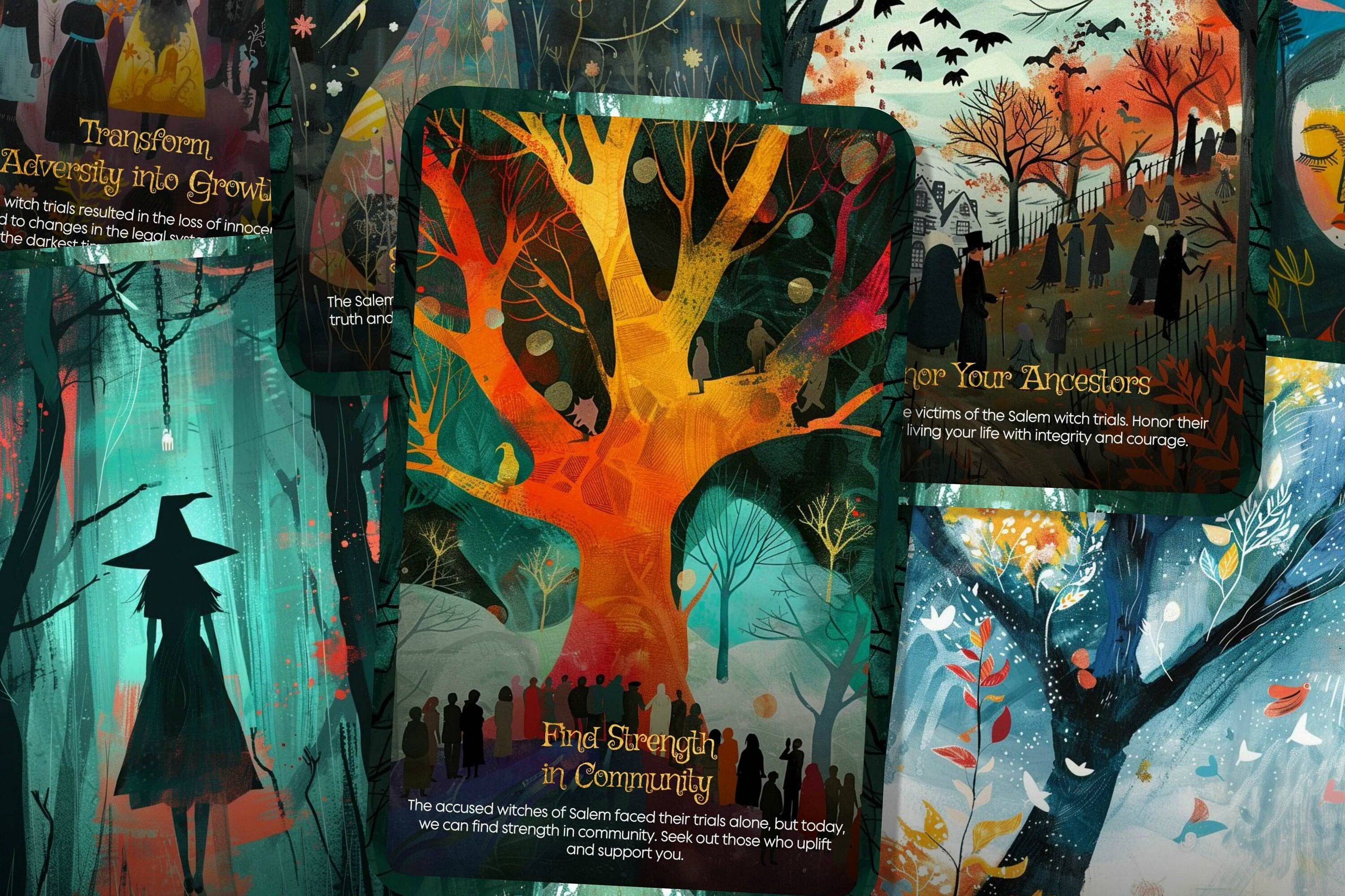 Ibiza Tarot USA - Wholesale Tarot Cards - The Witches of Salem - Enlightend Oracle2