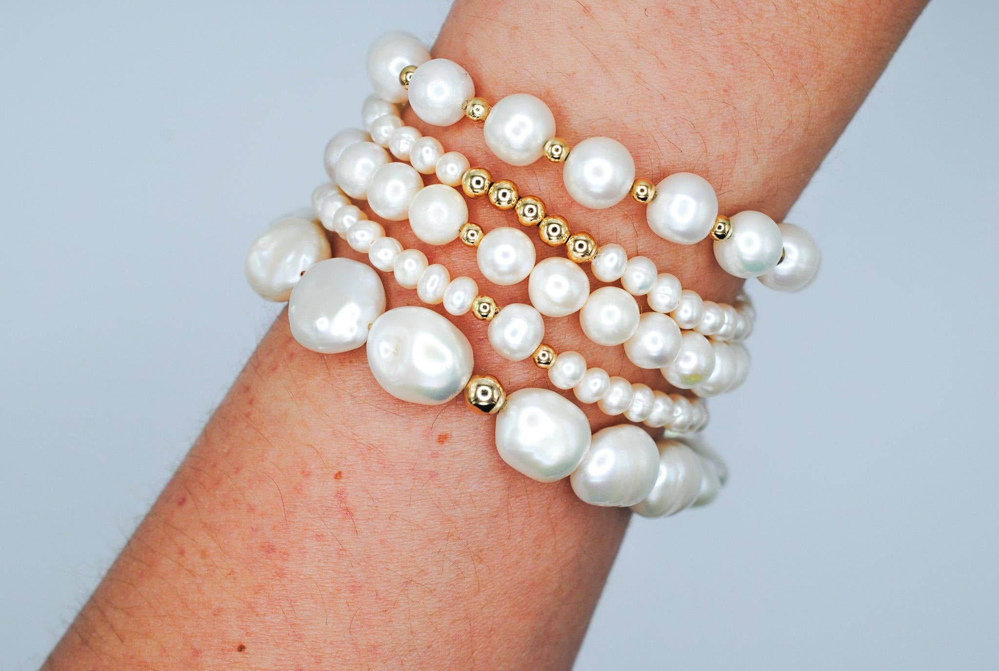 Ripple | Reiki Infused Jewelry - Wholesale Beaded Bracelet - Freshwater Pearl Ascension Bracelet1