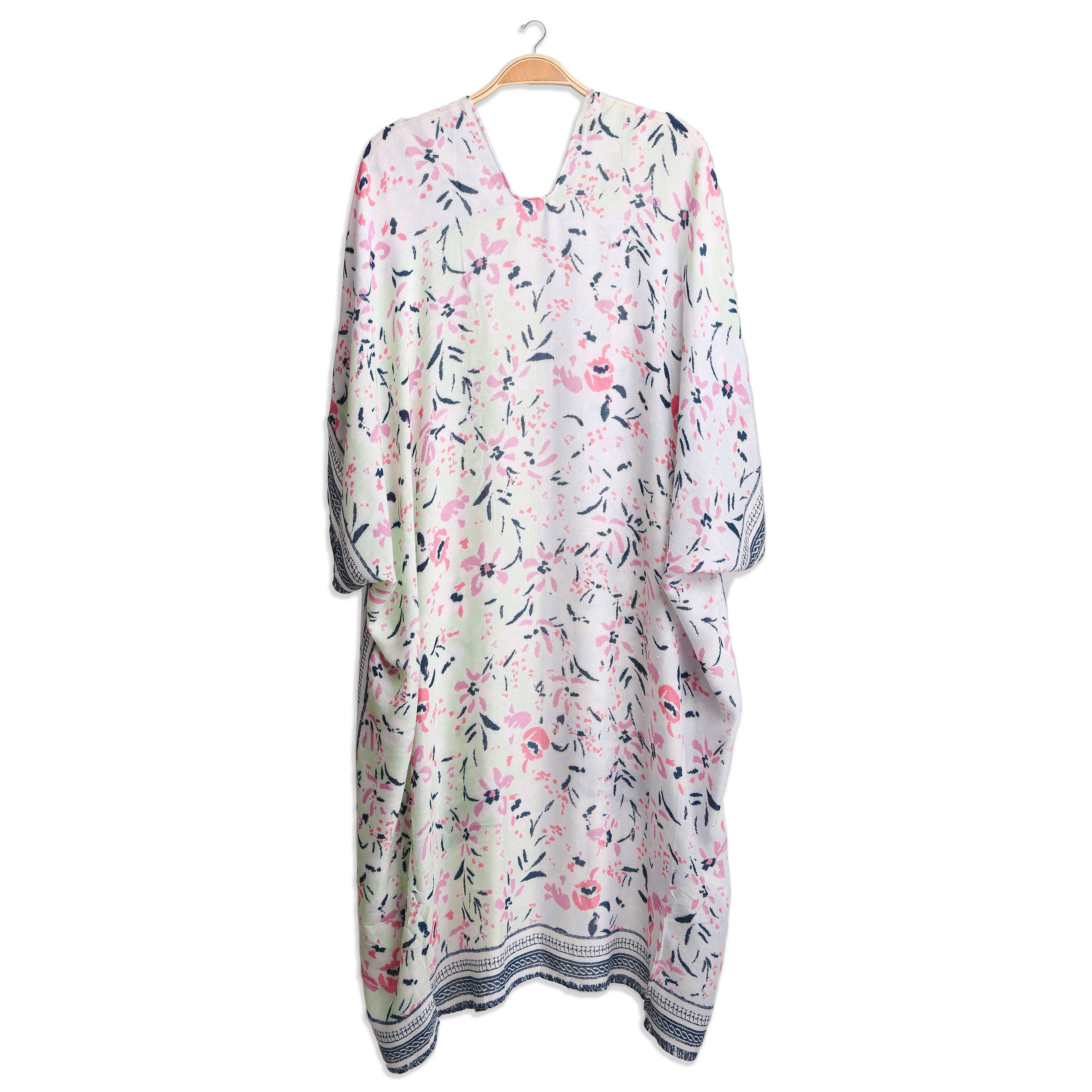 Hana - Vente Kimono – femme - Kimono d'été à imprimé floral multicolore14