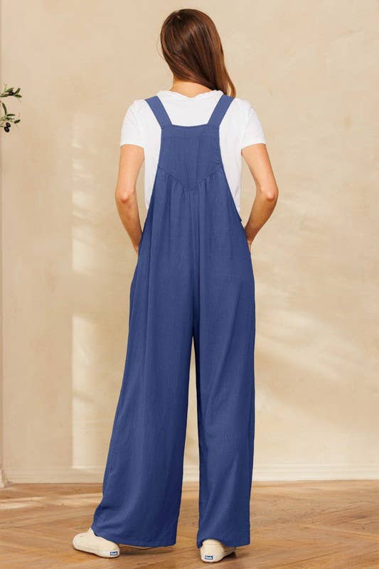 Oddi – wholesale Jumpsuit – Women's – Solid Button Sling Jumpsuit18