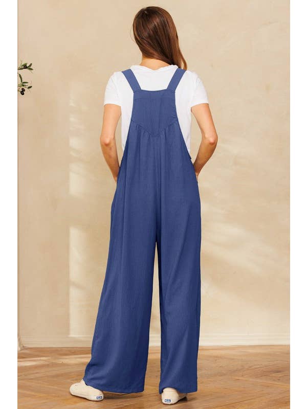 Oddi - Wholesale Jumpsuit - Women's - Solid Button Sling Jumpsuit18
