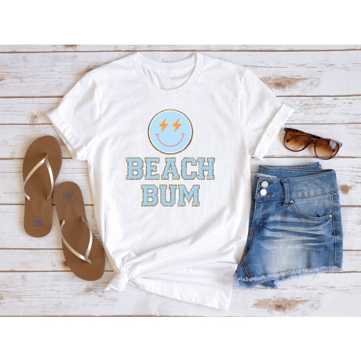 Beach Bum Smiles Shirt for wholesale by Wild & Untamed Designs
