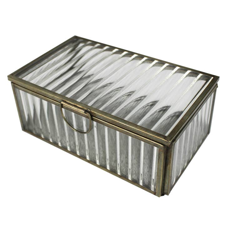 HomArt - Wholesale Decorative Box - Beacon Glass Box - Rect