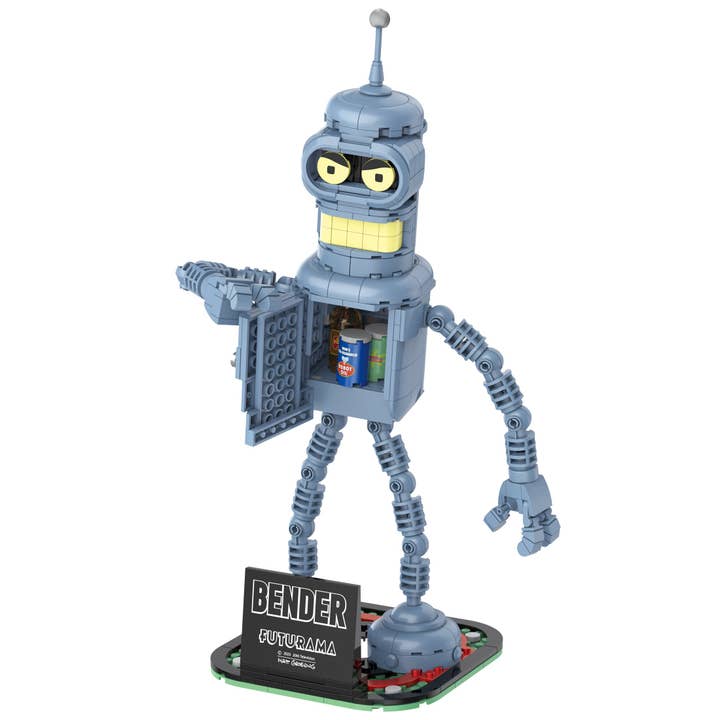 Brickcraft - Wholesale Building Set - Kids - Futurama Bender Brick Building Figure3