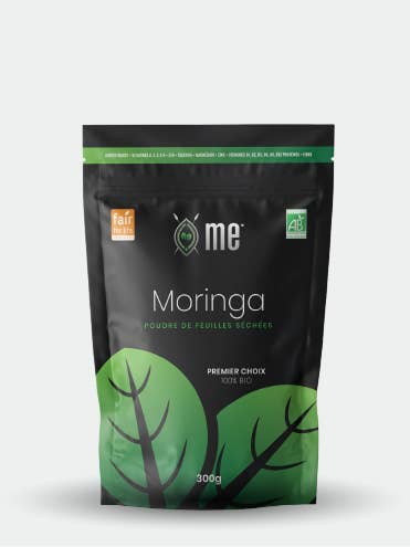 Pure POUDRE me™ di moringa bio per la vendita all'ingrosso da parte di me