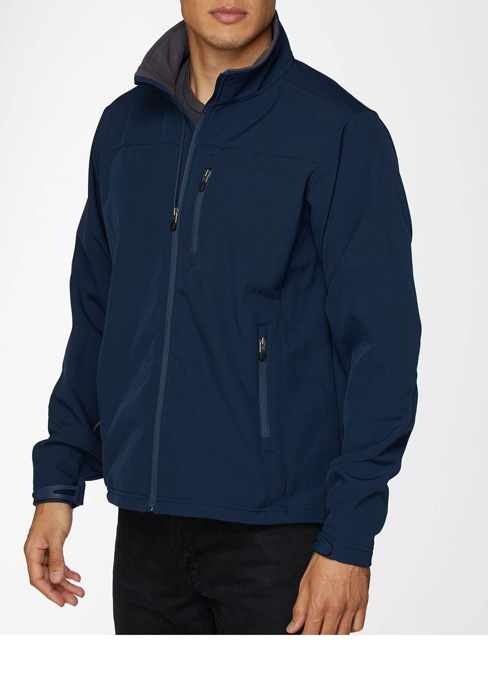 Rodeo Clothing - Wholesale Jacket - Men's - Men's high-quality soft shell bonded jacket with contrast10