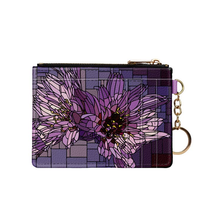 Art Glass Cupid's Dart Keychain Wallet for wholesale by Monarque