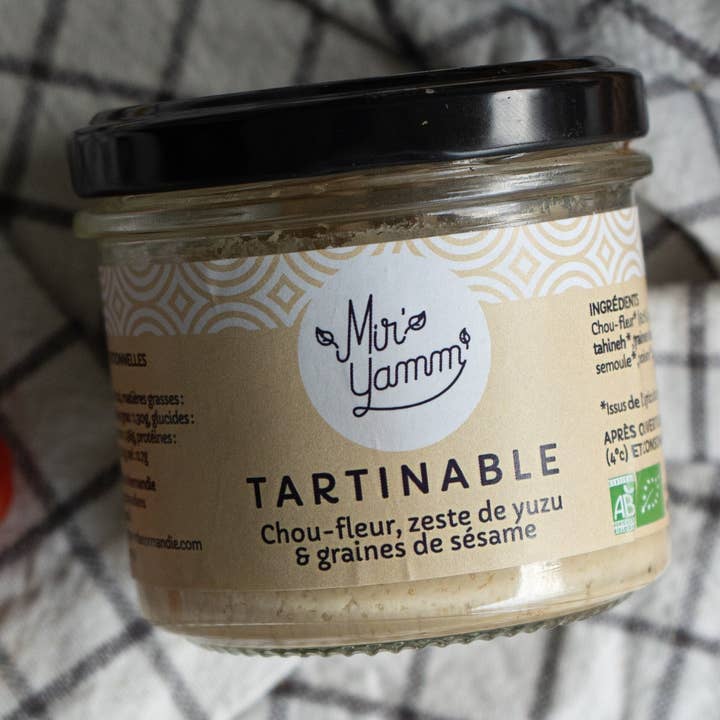 Spalmabili Bio Cavolfiore scorza di yuzu Semi di sesamo per la vendita all'ingrosso da parte di Mir'Yamm