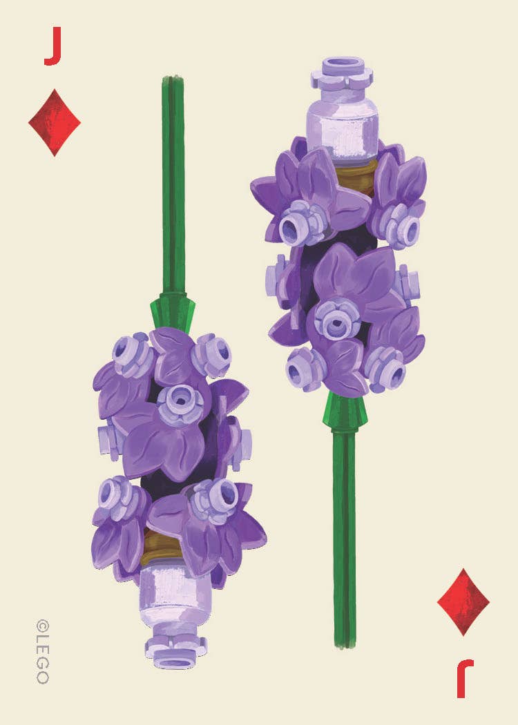 Chronicle Books - Wholesale Playing Cards - LEGO Botanical Playing Cards10