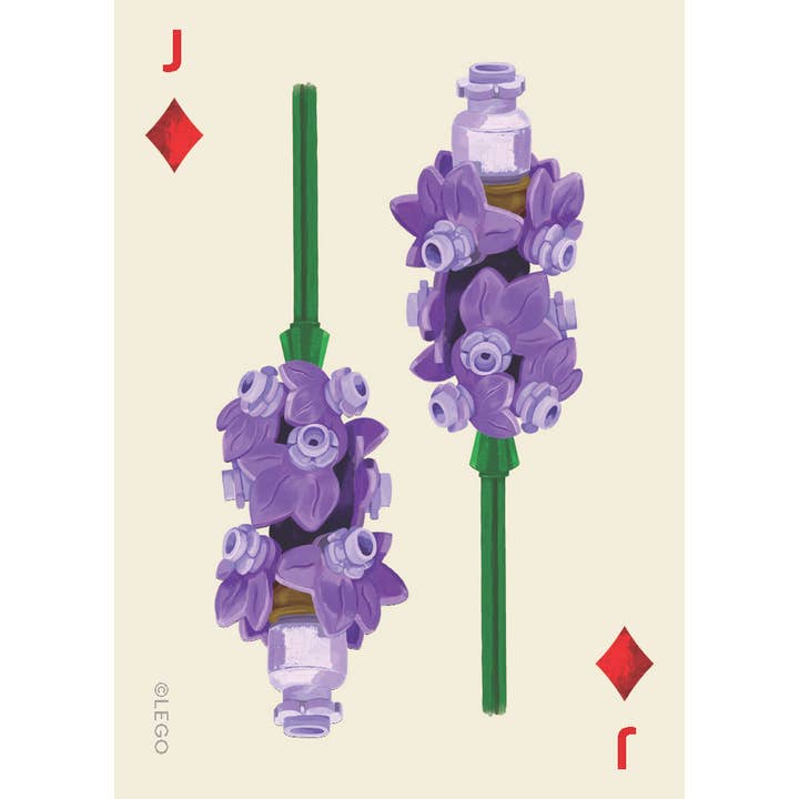 Chronicle Books - Wholesale Playing Cards - LEGO Botanical Playing Cards10