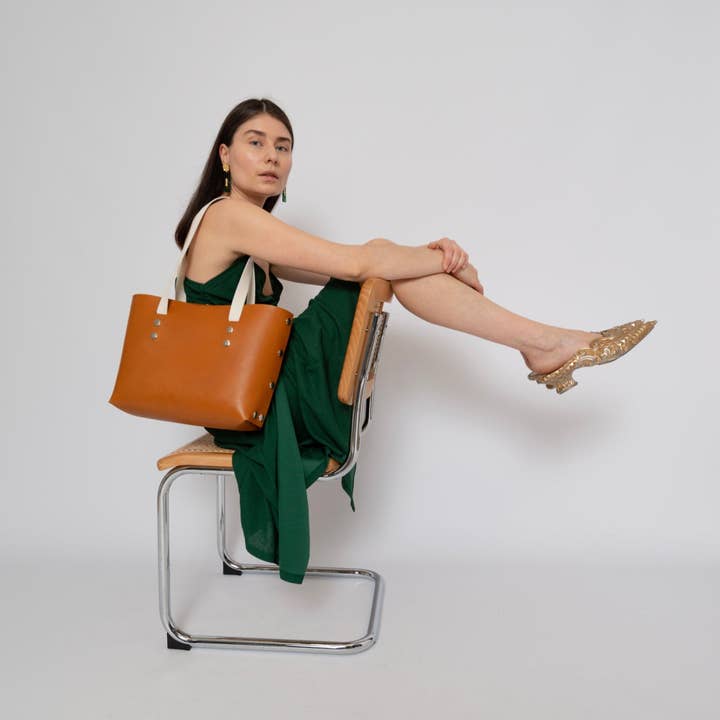 Sacola de couro por atacado de Katya Komarova