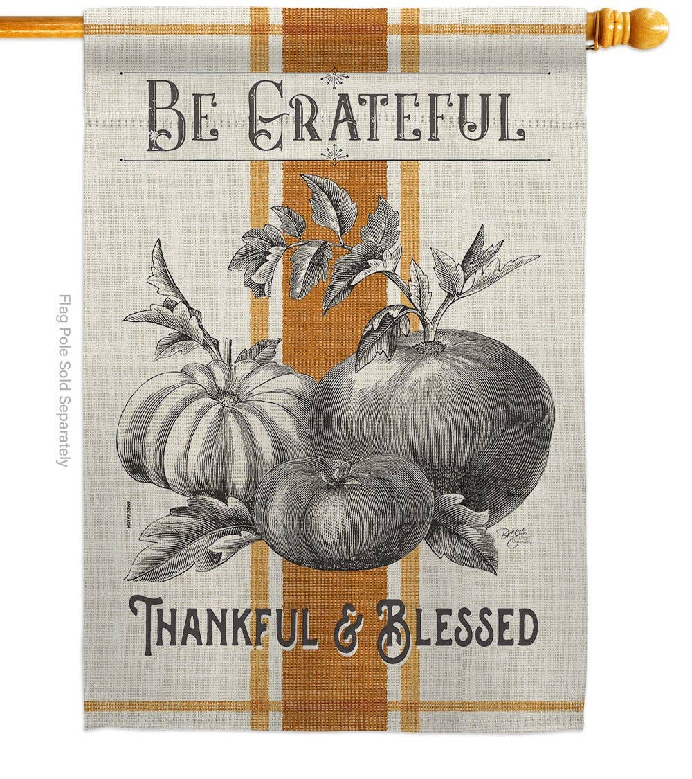 Two Group Flag Co - Wholesale Flag - Autumn Farmhouse Falltime Harvest Decor Flag1