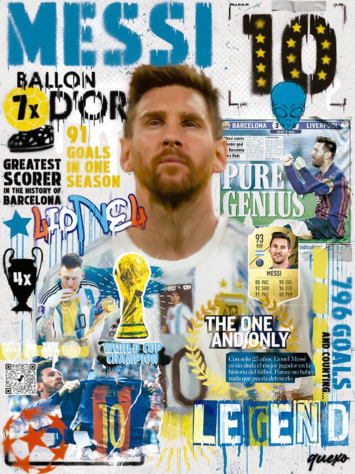 Ricardo Quexo - Messi 10 for wholesale by BLUE SHAKER