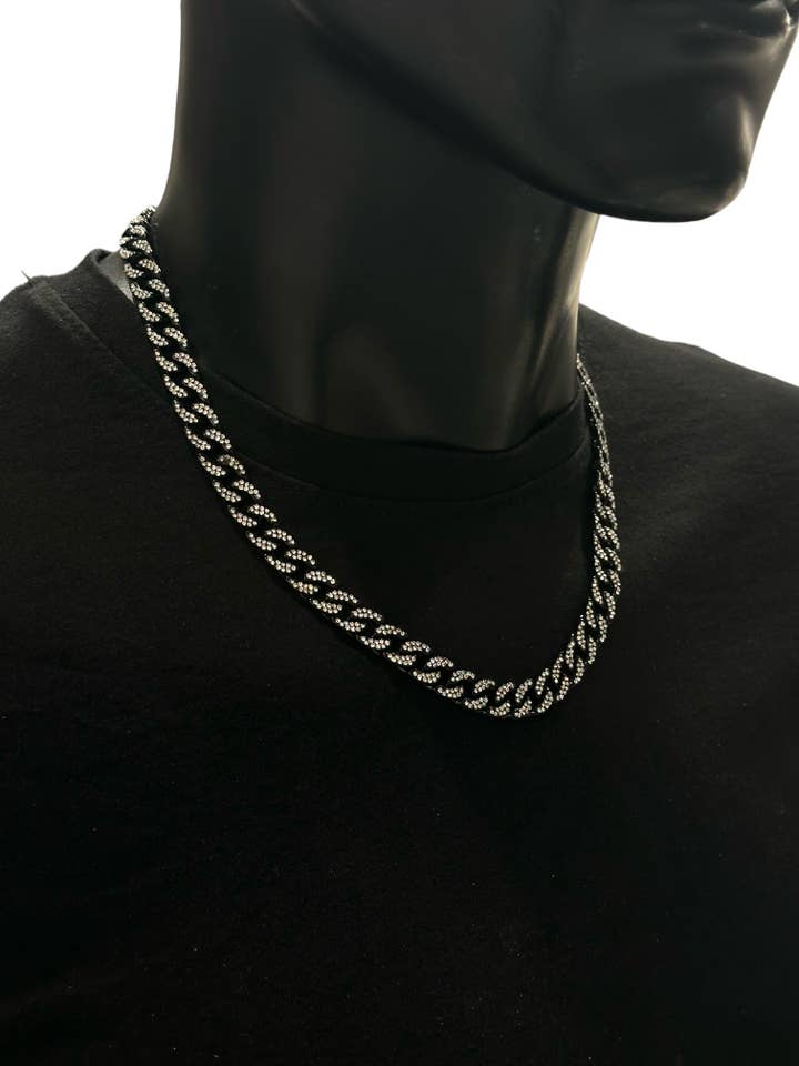 Collier en acier inoxydable 2K070809-MEDIUM pour la vente par BYREN | ÉLINE L'ATELIER