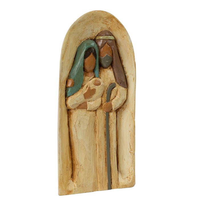 Ten Thousand Villages - Wholesale Sculpture - * Holy Family Wood Carving *