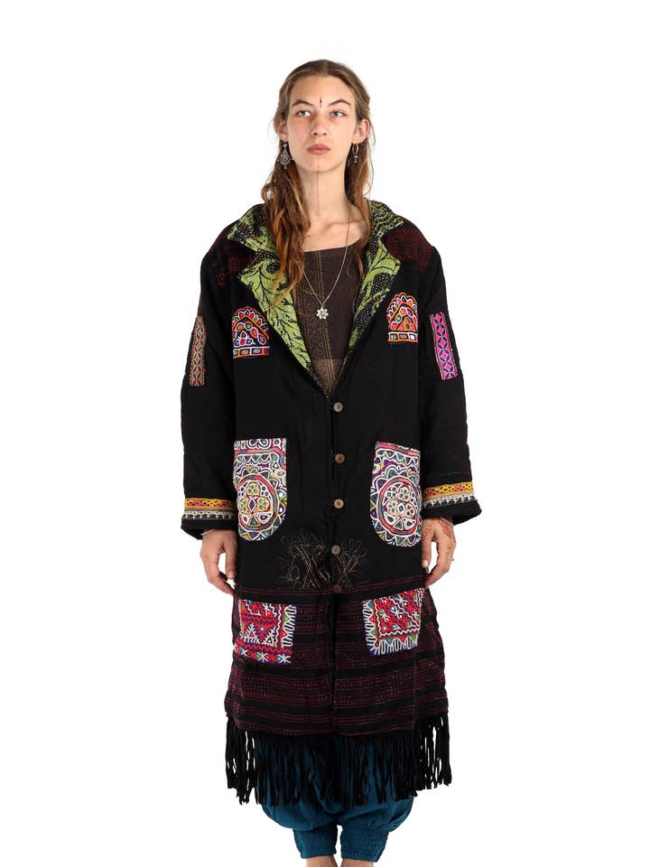 Manteau en laine mérinos n°33 pour la vente par StandAwt